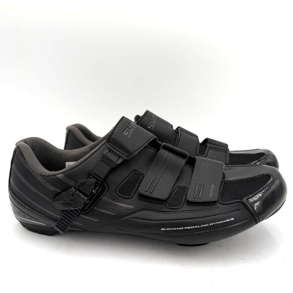 Shimano Men's Black RP3 Road Cycling Shoes Size 49 / 13 - Picture 1 of 11